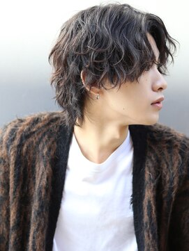 リップス 自由が丘(LIPPS) 緩めウェーブセンターパートウルフ