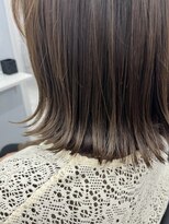 アオアクア バイ グルグル 小岩店(ao akua by GULGUL)&nbsp;大人気◎外ハネボブ×チョコレートブラウン