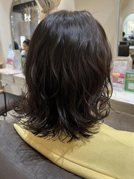 ジュレベール(JurerBelle) 【ジュレベール 益田】外ハネ　デジタルパーマ