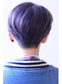 20代・30代ハンサムショート×Enog Color(Lapis Lazuli)