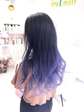 イロアイ(iro I) lavender gradation