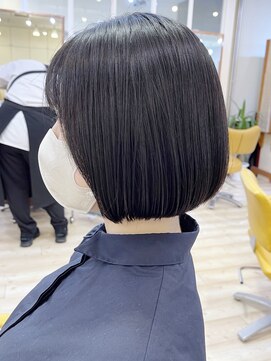 モリオ フロム ロンドン 成増店 【morio成増/児玉】 美髪矯正 黒髪ボブ