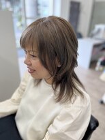 バンビ 大矢野店( Bambi)&nbsp;レイヤーカット・マットグレージュ