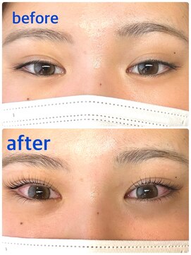 シェリル ヘアーアンドビューティー(cherir HAIR&BEAUTY) 上下まつ毛パーマ/cカール