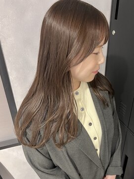 ステキナコト 日野(sutekinakoto) 柔らかブラウン/髪質改善/酸性ストレート/縮毛矯正/白髪ぼかし