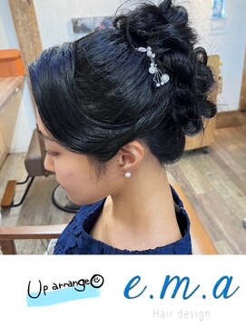 エマヘアデザイン(e.m.a Hair design) アップアレンジ