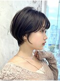 似合わせ ショート ボブ 30代 40代 小顔 新宿