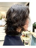 ミディアムパーマ