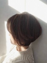 ルーファス メグロ(Ruufus Meguro)&nbsp;40代50代　ショートボブ　白髪ぼかし2502