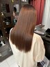 カット＋プレミアムカラー＋美髪縮毛矯正＋トリートメント　　大館