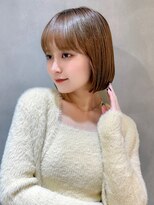 ロンド ブランシュ 錦糸町北口(Lond blanche)&nbsp;くびれヘア/顔周り/韓国/ボブ/レイヤーカット/前髪/カラー錦糸町