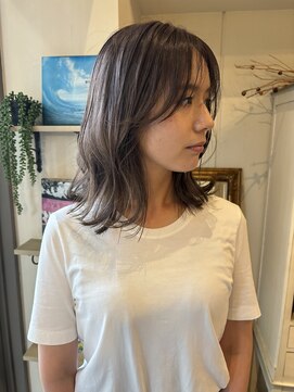 ヘアーデザイン シュシュ(hair design Chou Chou by Yone) ハイライト/バレイヤージュ/白髪染め/福岡カラー/20代/30代/40代