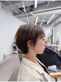 乾かしてキマるショートボブ/丸みショート/ショートカット北千住