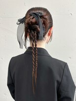 シーク 天神(SEEK)&nbsp;結婚式ヘアセット/ヘアセット/タイトヘア/カチモリ/カチモリヘア