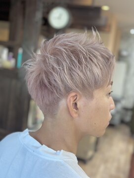 モアムー(Moremuu) 【Makoto】メンズ ミルクティーカラー