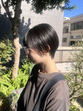 美容室ポール 西葛西店(PAUL) くびれショート ショートカット 簡単スタイリングカット