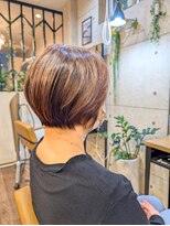 ミューズ 藤が丘店(MUSE)&nbsp;After/50代/白髪ぼかし×ショート