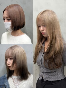 サロウィン 広島(SALOWIN) 初カラー案　エンドカラーでアクセントを◎