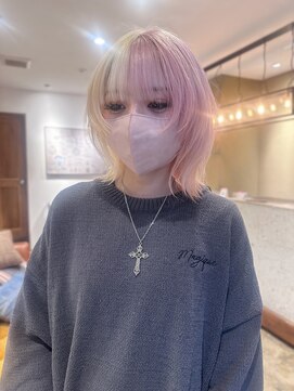 ハニー(HONEY by Chord) 【YUI】ツートンカラー×ウルフ