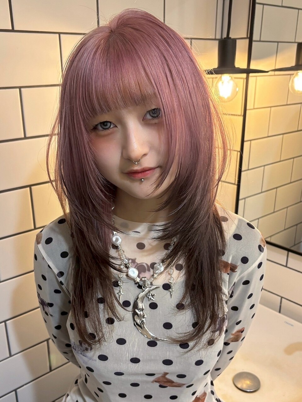 2026年夏】ピンクミルクティーベージュの髪型・ヘアアレンジ｜人気順
