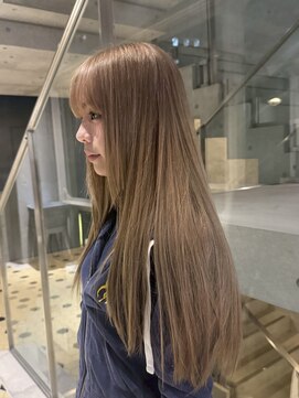 ヲタク(wotaku.) ベージュカラーダブルカラーケアブリーチミルクティーグレージュ