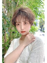 セブンベルベット(7 Velvet)&nbsp;ショート×パーマ風スタイリング【園冬稀】