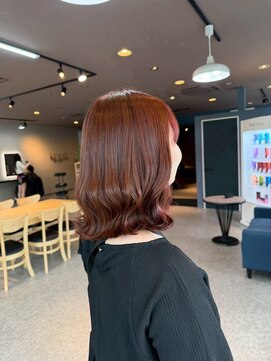 パーミルヘアーピピ(permille hair pipi) ボルドー×ミディアム