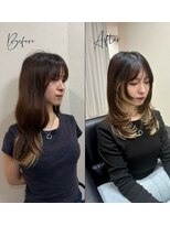 フィー 北千住店(fee)&nbsp;［ＹＵＩstyle.］垢抜けレイヤー/伸ばしながらのイメチェン