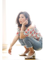 レディな抜け感ロブ。
