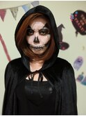 ハロウィン、スカルメイク#イベントメイク