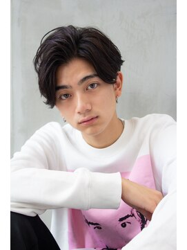 オースティン 錦糸町(AUSTIN) ビジネスツーブロックOK★かき上げトランクスヘアくせ毛風パーマ