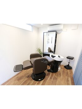 カウンセリングから仕上げまで一人のstylistが施術する完全プライベートサロン!貴女だけの上質空間をご用意