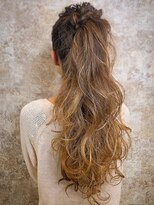 イエローコーン 金沢文庫店(YELLOW CORN)&nbsp;お呼ばれヘア　　ポニーテール