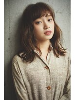 アグ ヘアー グスマン 西永福店(Agu hair guzman) ルーズウエーブが大人可愛いセミロング