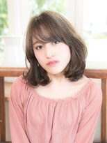 オーブ ヘアー ブランコ 久米川店(AUBE HAIR Blanco)&nbsp;シースルーバング×カジュアルウェーブ