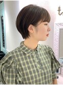 lond 表参道【伊杏】すっきり耳かけ丸みショート