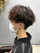 リット×ベリエ(Lit.×belier)&nbsp;ツイストスパイラルパーマメンズパーマ波巻きパーマツーブロック