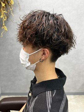 リット×ベリエ(Lit.×belier) ツイストスパイラルパーマメンズパーマ波巻きパーマツーブロック