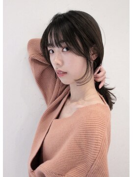 アドレバイハピネス(ADORE by happiness) サイドバング もみれ毛 シースルーバング 奈良大和八木20代30代