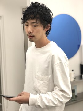 ケプカ(KEPKA) メンズウルフカット メンズパーマ 外国人風