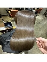 サロンドミルク 原宿(salon de MiLK)&nbsp;オリーブブラウン　髪質改善で艶々に！綺麗に髪を伸ばしていこう