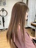【メテオトリIN】　白髪染めカラー+カット+トリートメント　￥12.980-