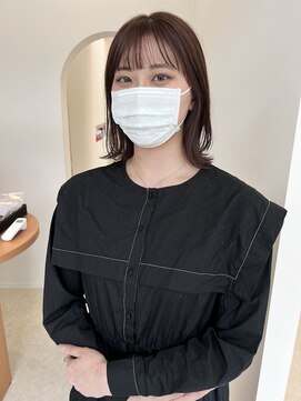 アメリ(Amelie) レイヤーボブ×ラベンダーベージュ