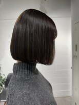 シェル 吉祥寺(shell)&nbsp;グレージュカラー/ボブウルフ/黒髪/ココアベージュ