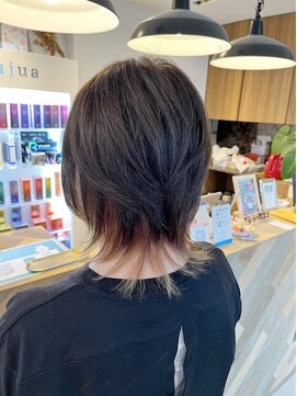 シャメル(Chamel) ウルフスタイル×インナーカラー