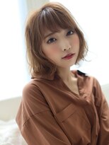 アグ ヘアー レイン 大和八木店(Agu hair reign) 大人かわいいゆるフワボブ