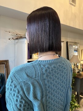 ヘアーデザイン シュシュ(hair design Chou Chou by Yone) 顎下ボブ/ミニボブ/ストレートボブ/ぱっつんボブ