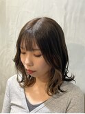 イヤリングカラーベージュ