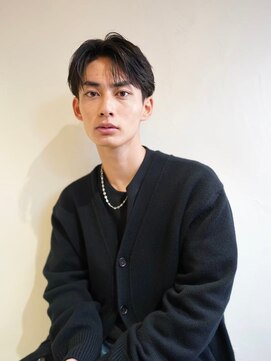 ニコ トウキョウ 渋谷(nico TOKYO) メンズセンターパート/ニュアンスパーマ