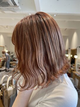 ハイネ(hyne) オレンジベージュ